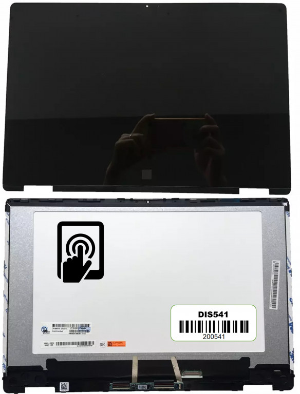 DIS0541, DISPLAY, 14.0 INCH, 30 PINS, RIGHT CONNECTOR, RESOLUTION NO BRACKET, SIZE (1920*1080), (12.0*7.3), MATTE - DIS0541 - AmericanStock Guadalajara, Jal.