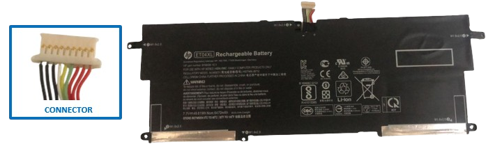 HE1674-O, HP, ORIGINAL, BATTERY, 7.7V, 6CELL, 6470MAH, 49.81WH, - HE1674-O - AmericanStock Guadalajara, Jal.