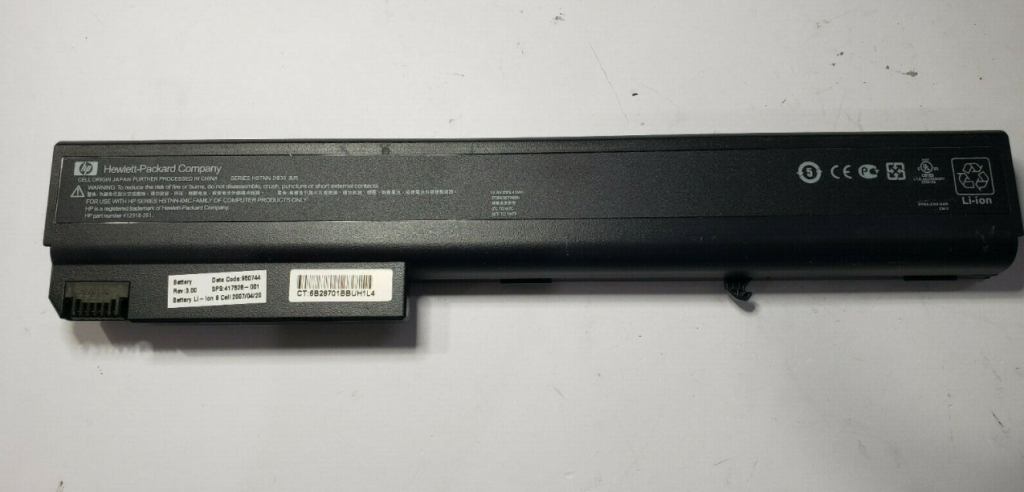 HE1618-O, HP, ORIGINAL, BATTERY, 14.4V, 6CELL, 4400MAH, 63WH, - HE1618-O - AmericanStock Guadalajara, Jal.